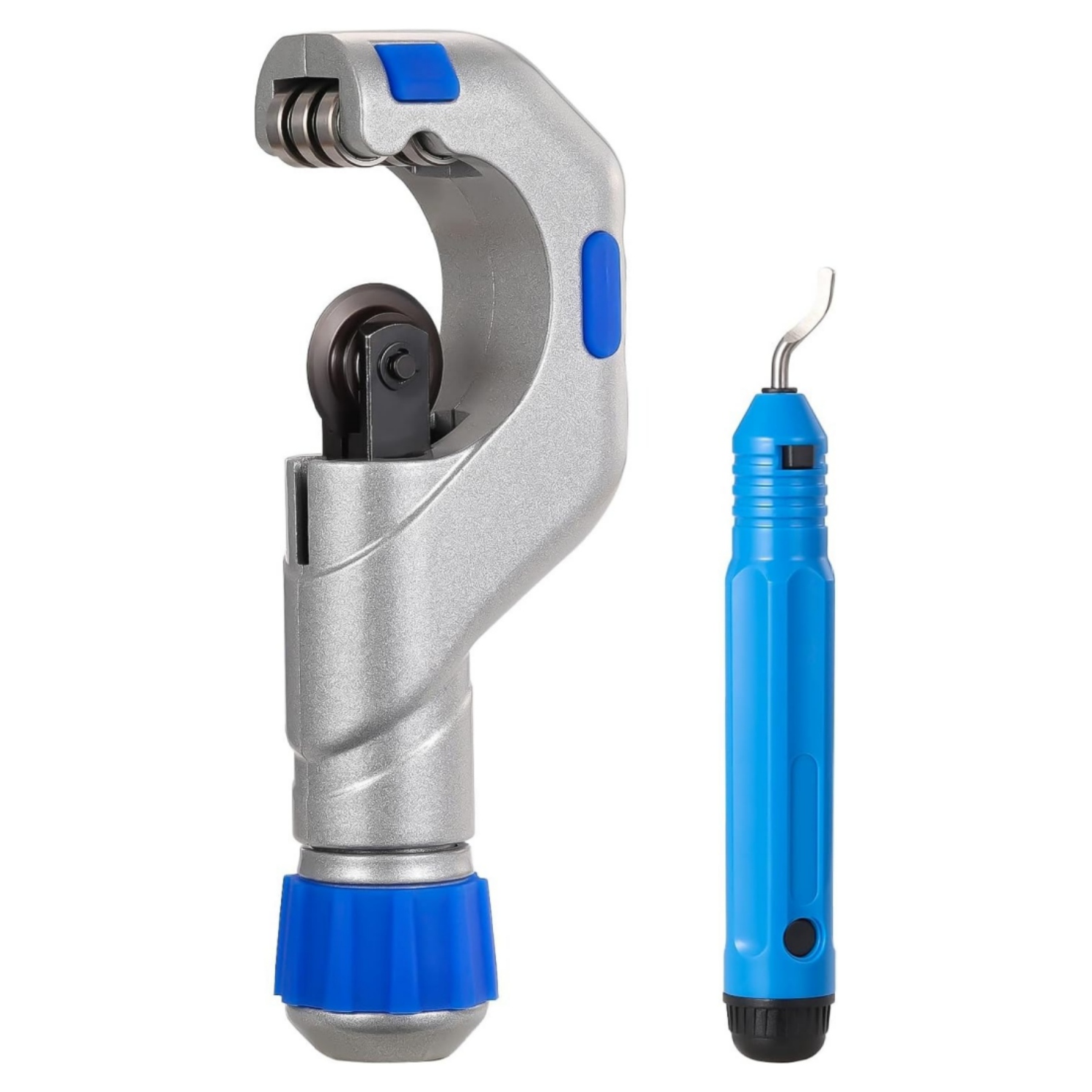 Pipe Cutter Ratchet - Coupe-tube robuste avec ébavureur intégré, adapté