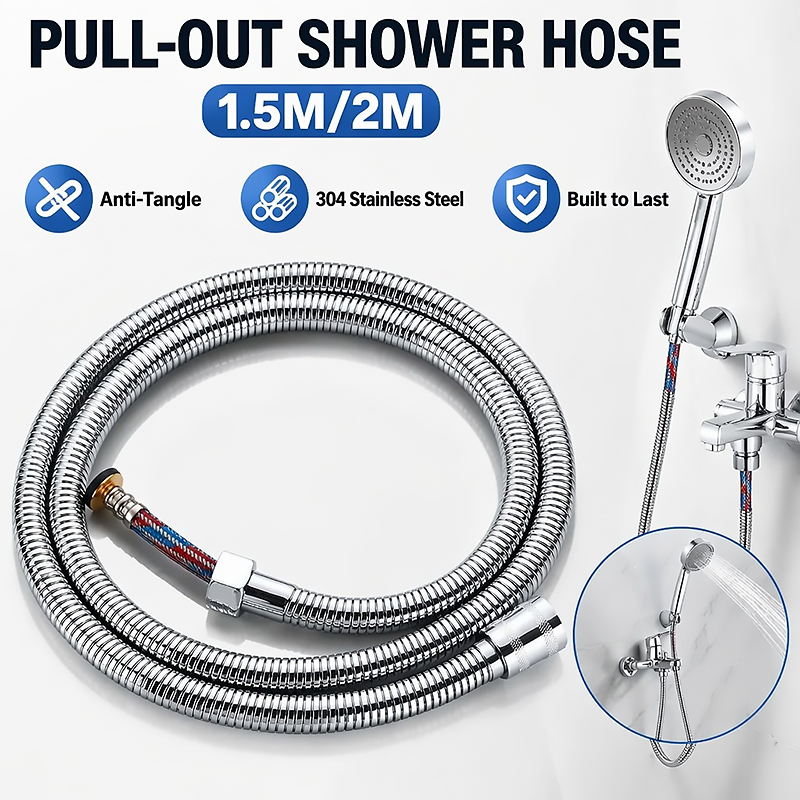 Tuyau de douche tressé en acie - Flexible Hose Braided avis et prix
