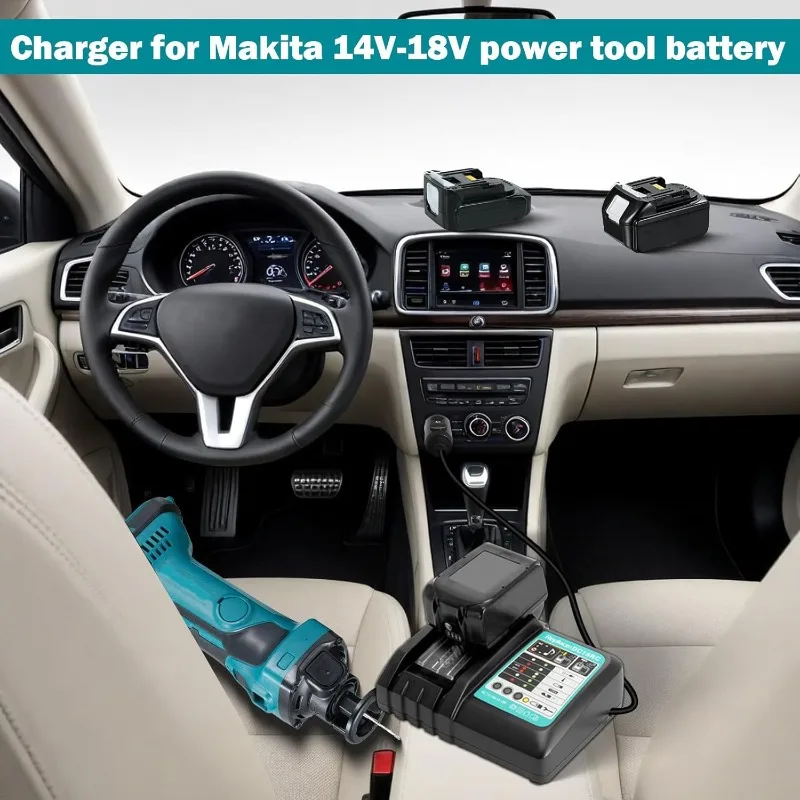Chargeur de voiture de batteri - Makita Drill Hp1640 avis et prix