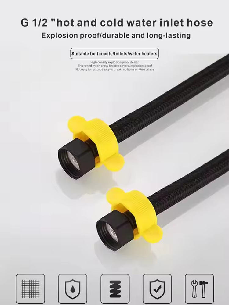Tuyau d'arrivée d'eau tressé e - Flexible Hose Braided avis et prix