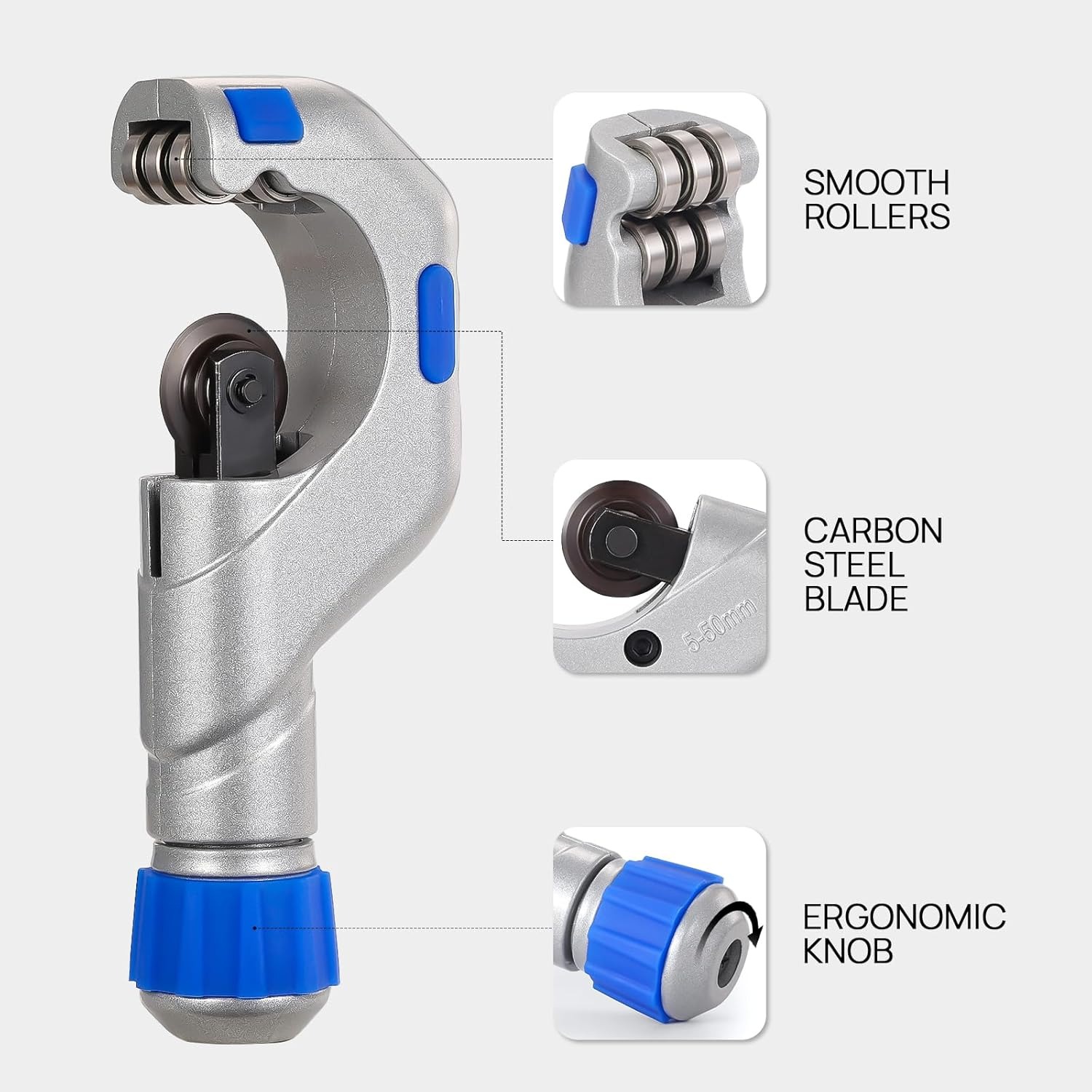 Coupe-tube robuste avec ébavur - Pipe Cutter Ratchet avis et prix