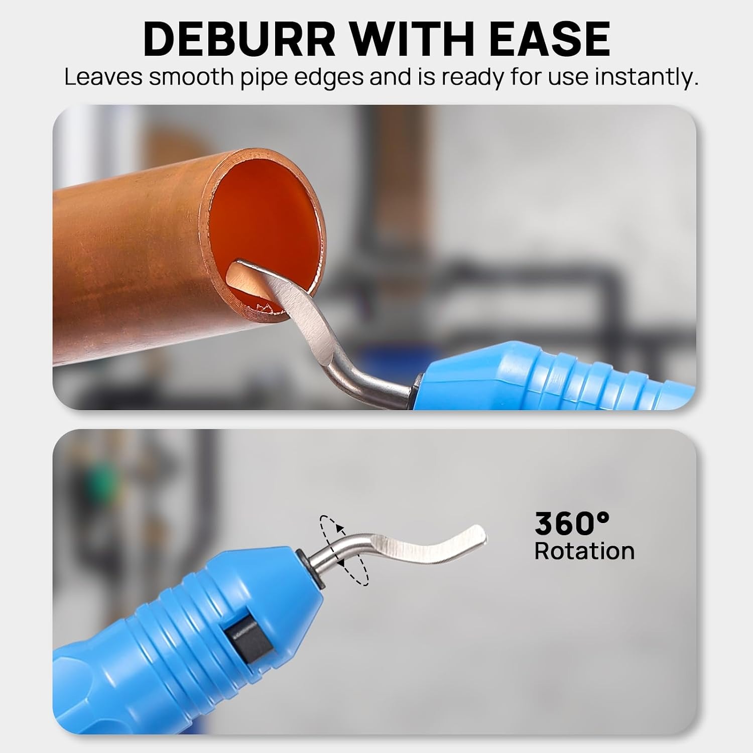 Coupe-tube robuste avec ébavur - Pipe Cutter Ratchet avis et prix